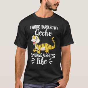 Leopard Gecko Reptile Cute Lizard Pet Gecko Keepe T-Shirt