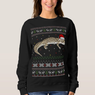 Leopard Gecko Ugly Christmas Sweater