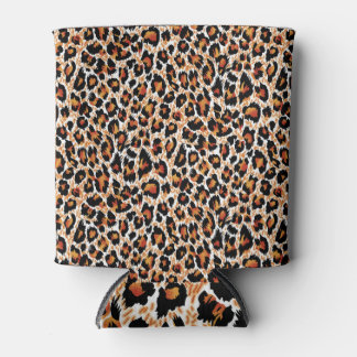 Leopard Geometrical: Patterned Illustration Can Cooler