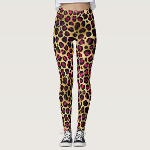 Leopard Gift, Wild Cat Safari, Men Women Kids Leggings