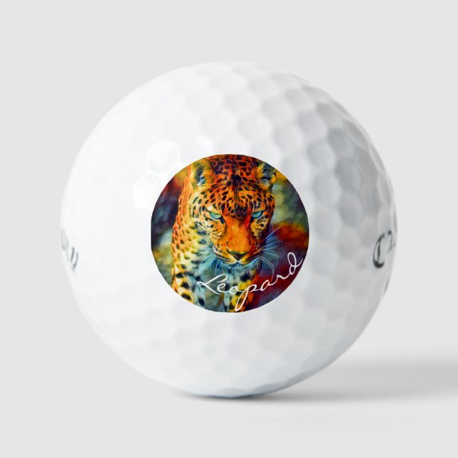 Leopard Golf Ball (Front)