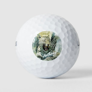 Leopard Golf Balls