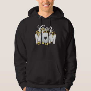 Leopard Golf Mum Sport Love Mother's Day Mummy Wom Hoodie
