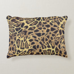 Leopard Grade A Cotton Accent Pillow 16" x 12"