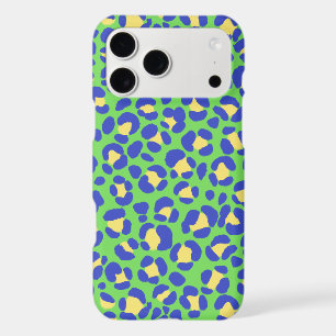 Leopard Green Blue Yellow