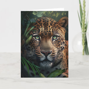 Leopard Greeting Card