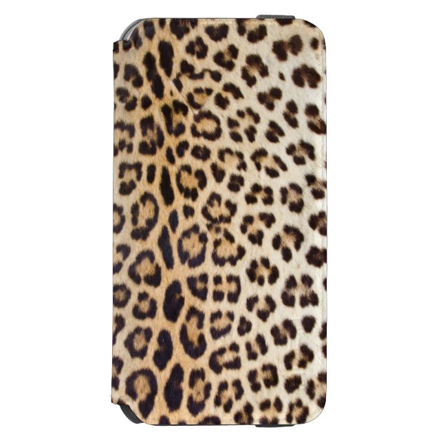 Leopard hair incipio iPhone wallet case (Folio Front)