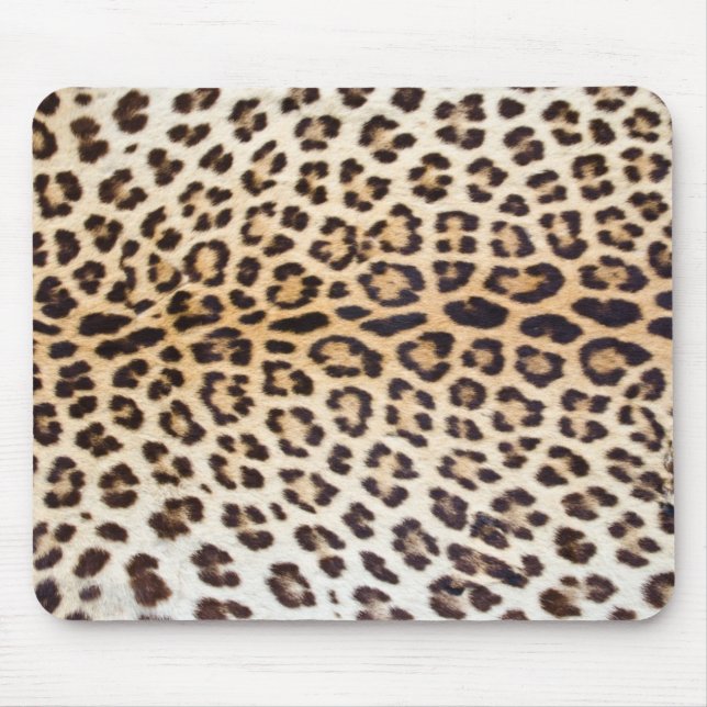 Leopard hair mouse mat (Front)