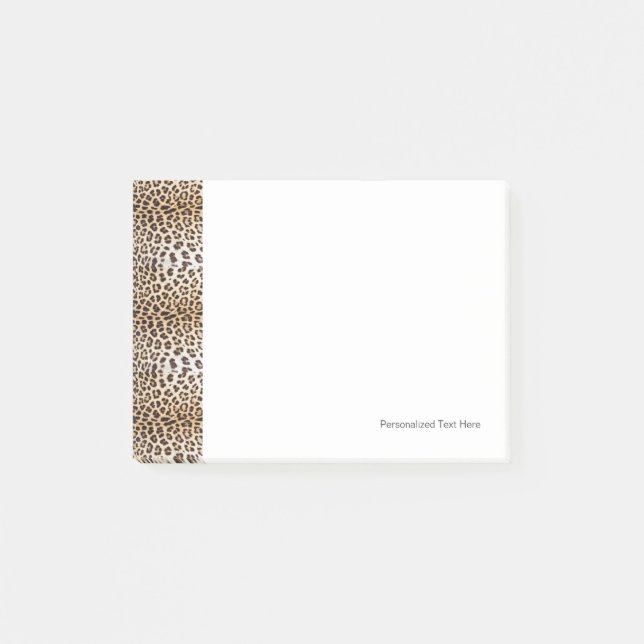 Leopard hair post-it notes (Front)