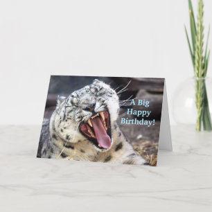 Leopard Happy Birthday Brother Card