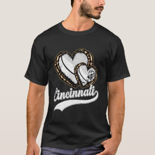 Leopard He Cincinnati Hockey T-Shirt