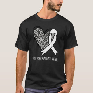 Leopard Heart Hypoxic Ischemic Encephalopathy Awar T-Shirt