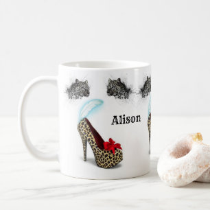 Leopard Heels Mug