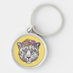 Leopard Hippie Chic Key Ring