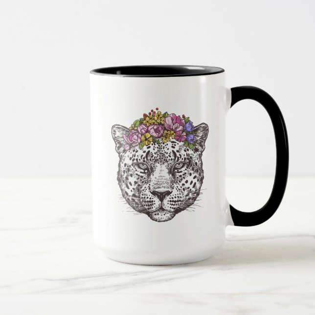 Leopard Hippie Chic Mug (Right)