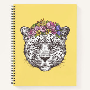 Leopard Hippie Chic Notebook