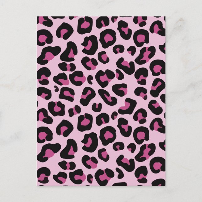 Leopard Holiday Postcard (Front)