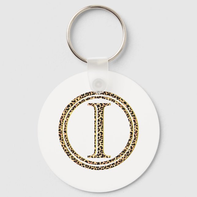 leopard I Key Ring (Front)