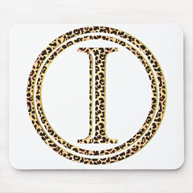 leopard I Mouse Mat (Front)