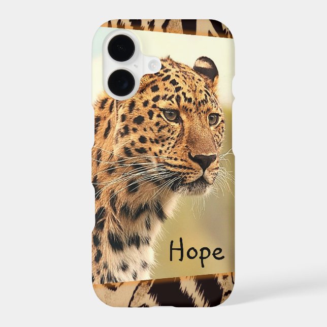 Leopard Iphone Case (Back)