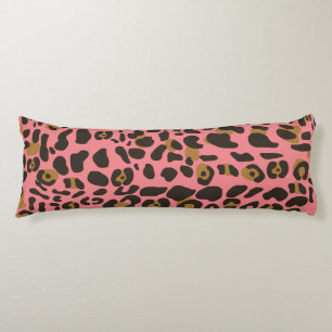 Leopard Jaguar Animal Print Pattern Body Cushion