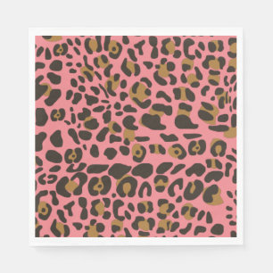Leopard Jaguar Animal Print Pattern Napkin