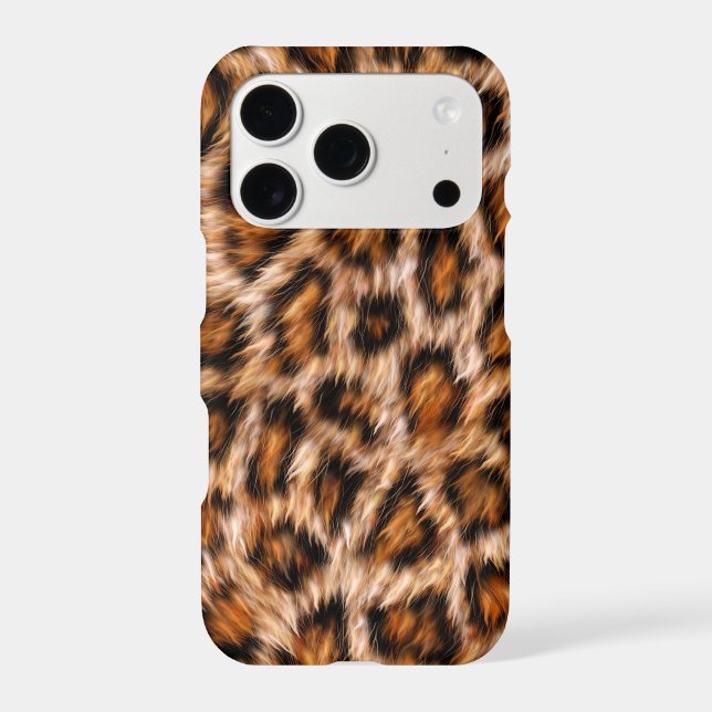 Leopard Jaguar Cat Brown Fur Pattern (Back)