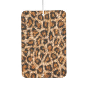 Leopard Jaguar Cat Brown Fur Pattern-24609 Car Air Freshener