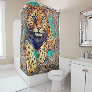 Leopard - Jaguar Shower Curtain