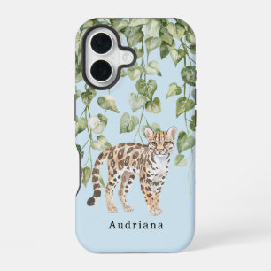 Leopard Jungle Animal iPhone 16 Case
