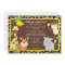 Leopard Jungle Friends Baby Shower Invitations