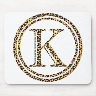 Leopard K Mouse Mat