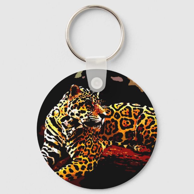Leopard Key Ring (Front)