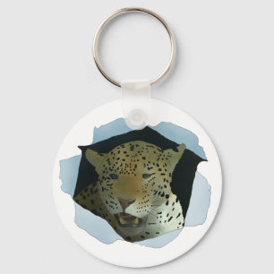 Leopard key ring