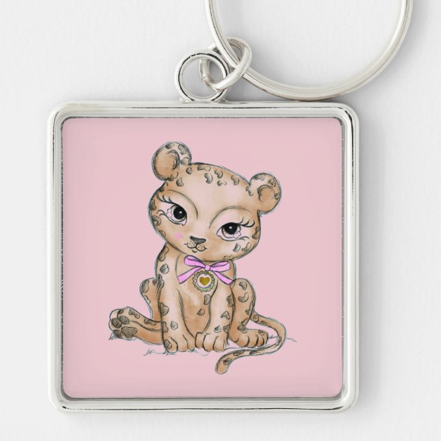Leopard Key Ring (Front)