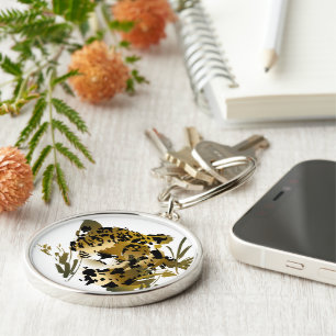 Leopard Key Ring