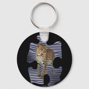 Leopard Keychain