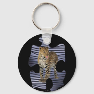 Leopard Keychain