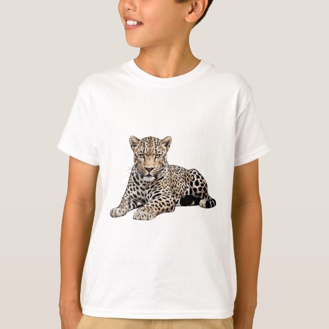 Leopard Kid Tshirt (Front)