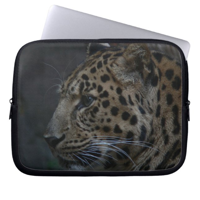 Leopard Laptop Sleeve (Front)