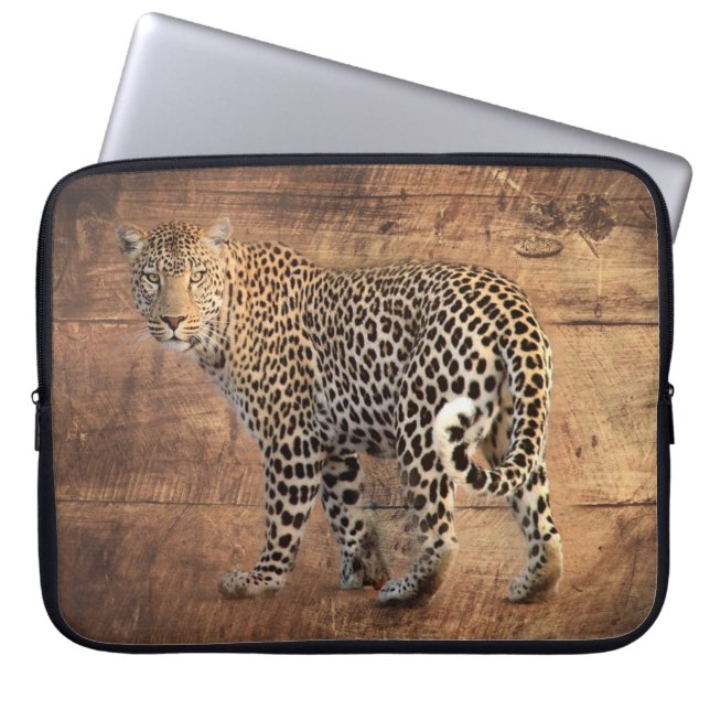 Leopard Laptop Sleeve (Front)
