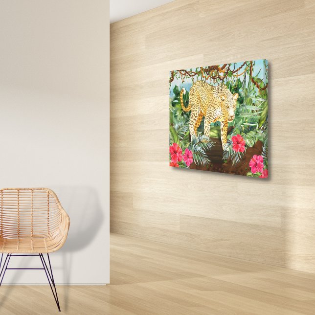 Leopard Large Canvas Print (Creator Uploaded)