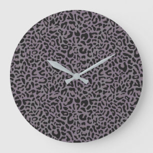 Leopard Large Clock