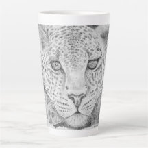 Leopard Latte Mug
