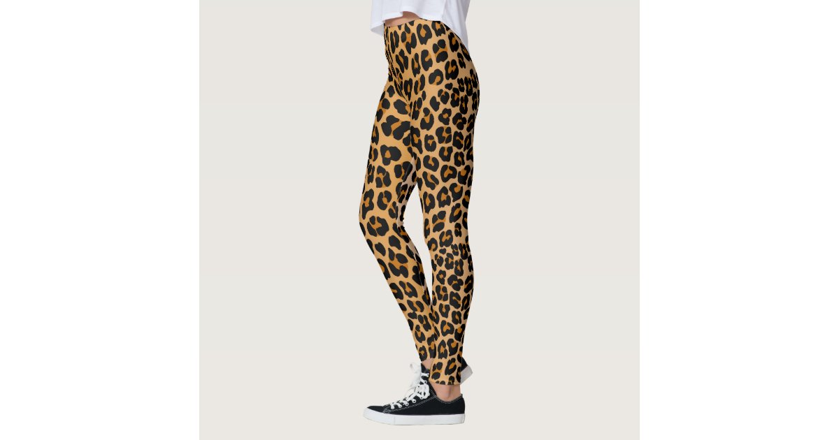 Leopard Leggings Zazzle 1233