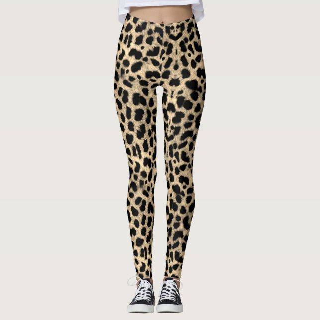 Leopard Leggings (Front)