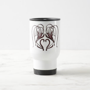 Leopard Lily Travel Mug