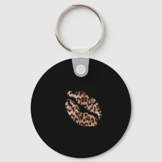 Leopard Lips Keychain