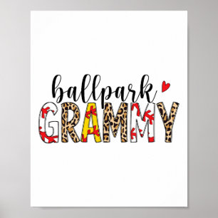 Leopard Llpark Grammy Sell Softll Mother's Day Poster