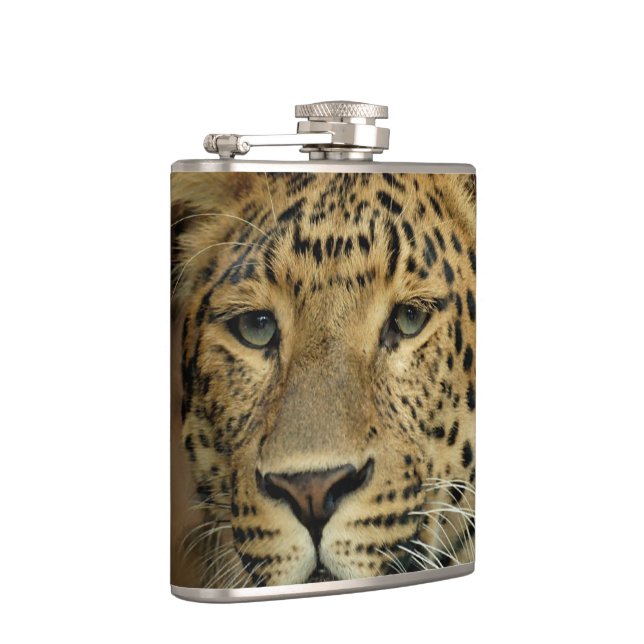 Leopard Lovers Art Hip Flask (Right)